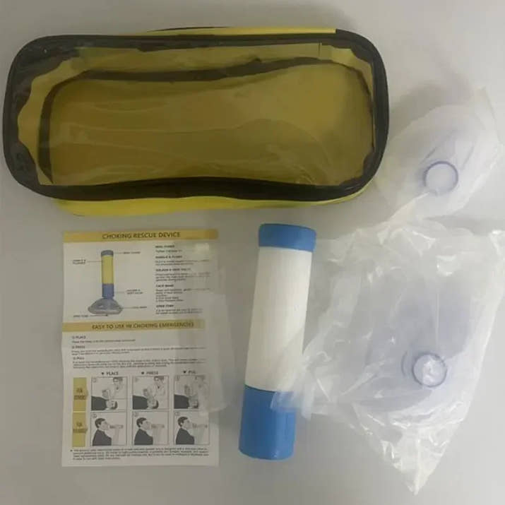 Portable Upgrade First Aid Kit for Kids Adults Choking Emergency Life Saving Suction Vac anti Choke Device