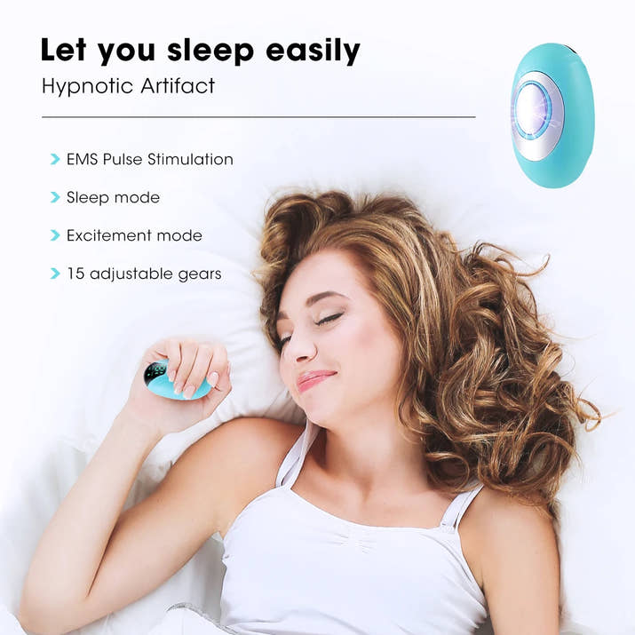 Smart Sleep Instrument Anxiety Relief Neuro Sleep Nerves Insomnia Soothe Device Pulse Stimulation Hand Held Sleeping Aid Device